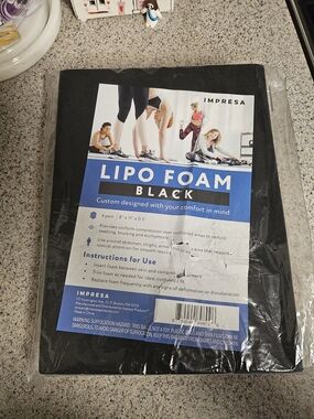 Lipo Foam Black - Comfort Foam Inserts